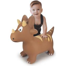 Jamara Bouncing Animal Dino with Pump Brown