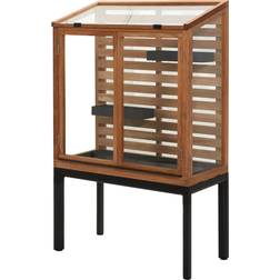 Cane-Line Drop greenhouse Teak w/Lava Aluminium