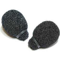 Rycote Lavalier Foams Miniature Black 2-Pack