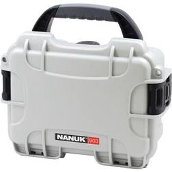 Plasitcase Inc. Nanuk fodral med skum, SILVER, En storlek