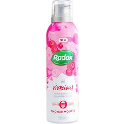 Radox Feel Vivacious Apple Blossom & Cranberry Shower Mousse 200ml