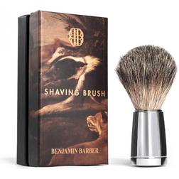 Benjamin Barber Classic Shaving Brush Chrome (1 stk)