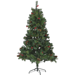 Beliani Jacinto Black/Green Christmas Tree 180cm