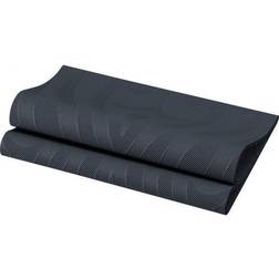 Duni Elegance Lily Middagsserviet 40x40 cm Sort