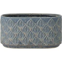 Bloomingville Cath Blue Ceramic Plant