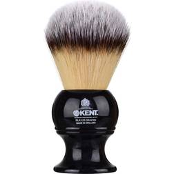 Kent Brushes Black Silvertex Synthetic Shaving Brush