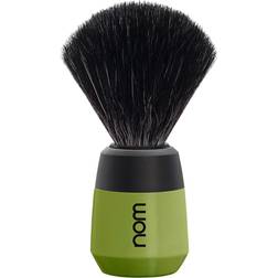 Nom MAX Shaving Brush Black Fibre Olive Olive