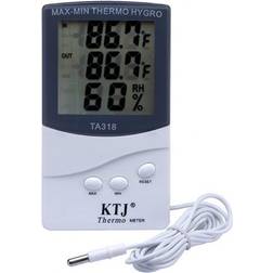 MTK Inomhus & utomhus Termometer Hygrometer TA318