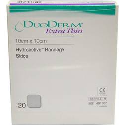 DuoDERM Extra tunn, platta, 10x10