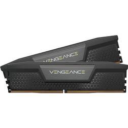 Corsair 64GB (2 x 32GB) Vengeance, DDR5 6000MHz, CL40, 1.35V, musta/harmaa