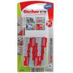 Fischer Duopower 12x60 Con Tirafondos 8x80 2 Piezas