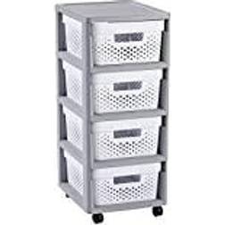 Curver Chariot à Roulettes Infinity 10 l