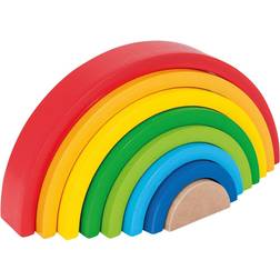 Eichhorn Rainbow Träbyggklossar