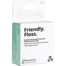 Natural Family CO. The Friendly Floss, 25M Recyclable Dental