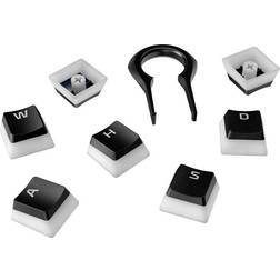 HyperX Pudding Keycaps Black (German)