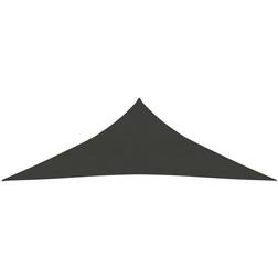 vidaXL Vela Parasole 160 g/m Antracite 3x3x3 m in HDPE