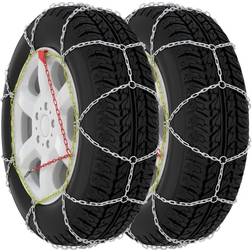 vidaXL 2x Car Tyre Snow Chains