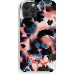 A good company iPhone 12 Pro Max Miljøvenligt Cover, Blue Pink Black Abstract