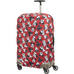 Samsonite Travel Accessories Luggage Cover M Spinner 69cm Mickey/Minnie Red