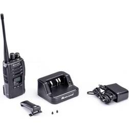 Midland 2-delat fodral G13 PMR446 radio, Kenwood AE34 headset, laddare, batteripaket C1462.S1 PMR-radio