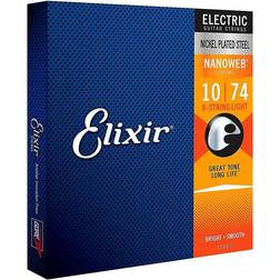 Elixir 12062 Nanoweb Light 8 String Cuerdas de guitarra eléctrica