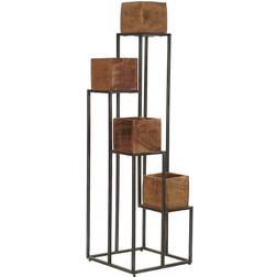 Dkd Home Decor Urtepotte Metal Mangotræ 40 40cm