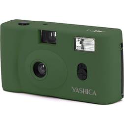 Yashica MF-1 Snapshot Art 35mm Film Camera Set (Army Green)