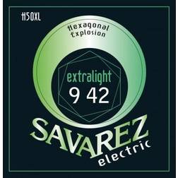 Savarez H50XL Hexagonal Explosion el-guitar-strenge, 009-042