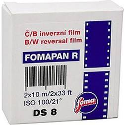 Foma Film Fomapan R100 Double Super 8mm Black &amp White Reversal Film, 10m Roll