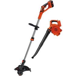 BLACK DECKER LCC140 40V MAX* Lithium-Ion Cordless String Trimmer & Sweeper Combo Kit