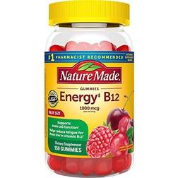 Nature Made Energy B12 1000 mcg Gummies Cherry Berries