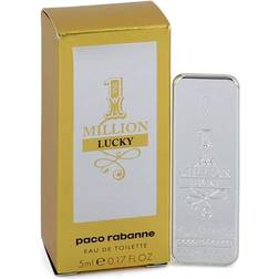 Rabanne 1 Million Lucky By For Men Edt, 0.17 Oz Mini