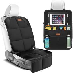 Smart Elf Kids Car Seat Protector Back Organiser for Storage