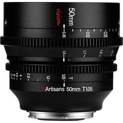 7artisans Photoelectric 50mm T1.05 Vision Cine Lens for MFT, Black