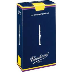 Vandoren Traditional Eb Clarinet Reeds Strength 4 Box Of 10