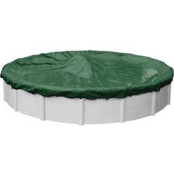 Robelle Supreme 33 ft. Round Green Solid Above Ground Winter Pool Cover