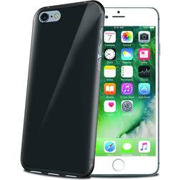 Celly Coque en TPU noir pour iPhone 7 Plus/8 Plus