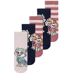 Name It Semma Pawpatrol Socks 5-pack - Mauvewood