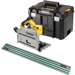 Dewalt DWS520KT Plunge Cut Circular Saw 165mm 240v Case 1 x 1.5m Guide Rail