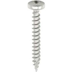 Timco 4.0 30mm Classic Stainless Steel Pan Head Wood Screws Qty