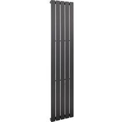 Hudson Hudson Anthracite 1800mm 376mm Single Panel Radiator