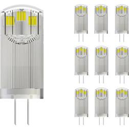 Noxion Fordelspakke 10x Bolt LED Capsule G4 1.8W 200lm 830 varm hvid erstatter 20W