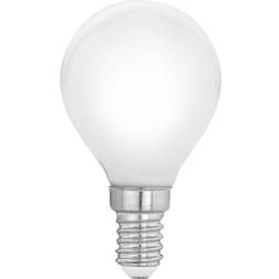 Eglo LED-lampa E14 P45 4 W, varmvit, opal