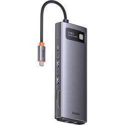 Baseus Hub 9w1 Metal Gleam Series, USB-C