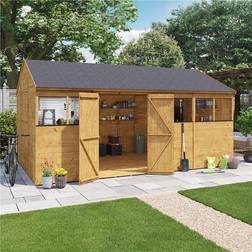 BillyOh Shed - Expert Reverse Workshop Large Garden Shed (Building Area )