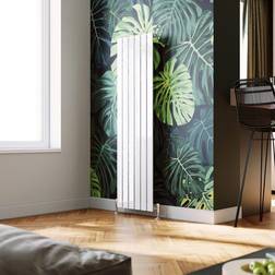 Elegant 1600x456mm White Designer Radiator Vertical