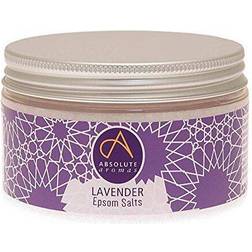 Absolute Aromas Lavender Epsom Bath Salts 300g- Magnesium Pure French Lavender Oil