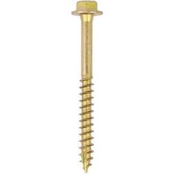 Timco 12 Solo Coach Screw Zinc Yellow Passivated