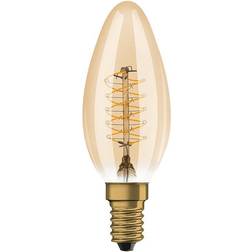 LEDVANCE 1906 LED kerte gu spiral fil ul tynd 3,4W/822 E14 dim