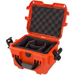 Nanuk 908 Case with Padded Dividers, Orange